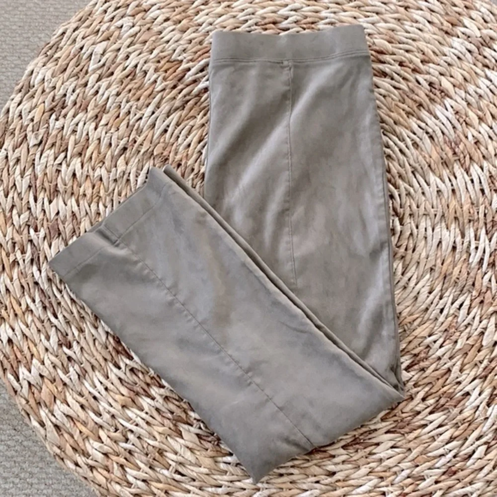 NYDJ Faux Suede Pull-on Bootcut Pants