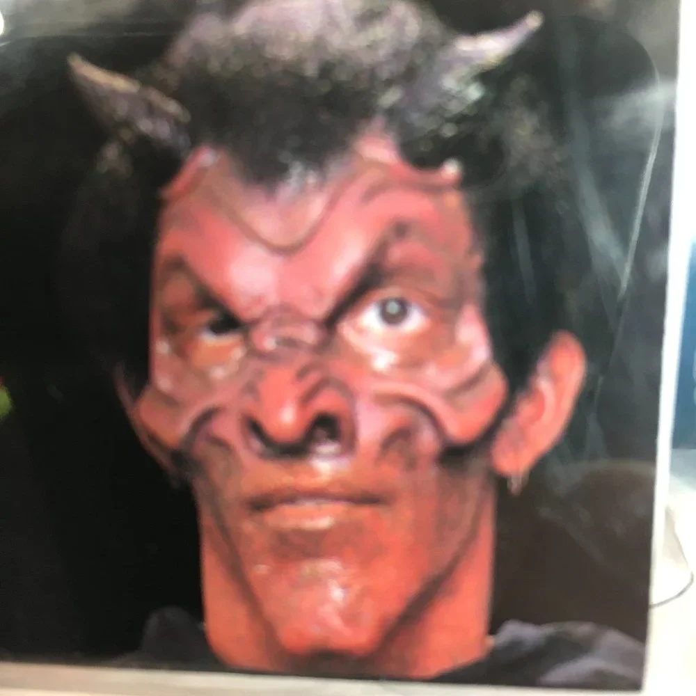 Woochie Devil Face 3 D Professional Appliance WO 182 NWT NOS