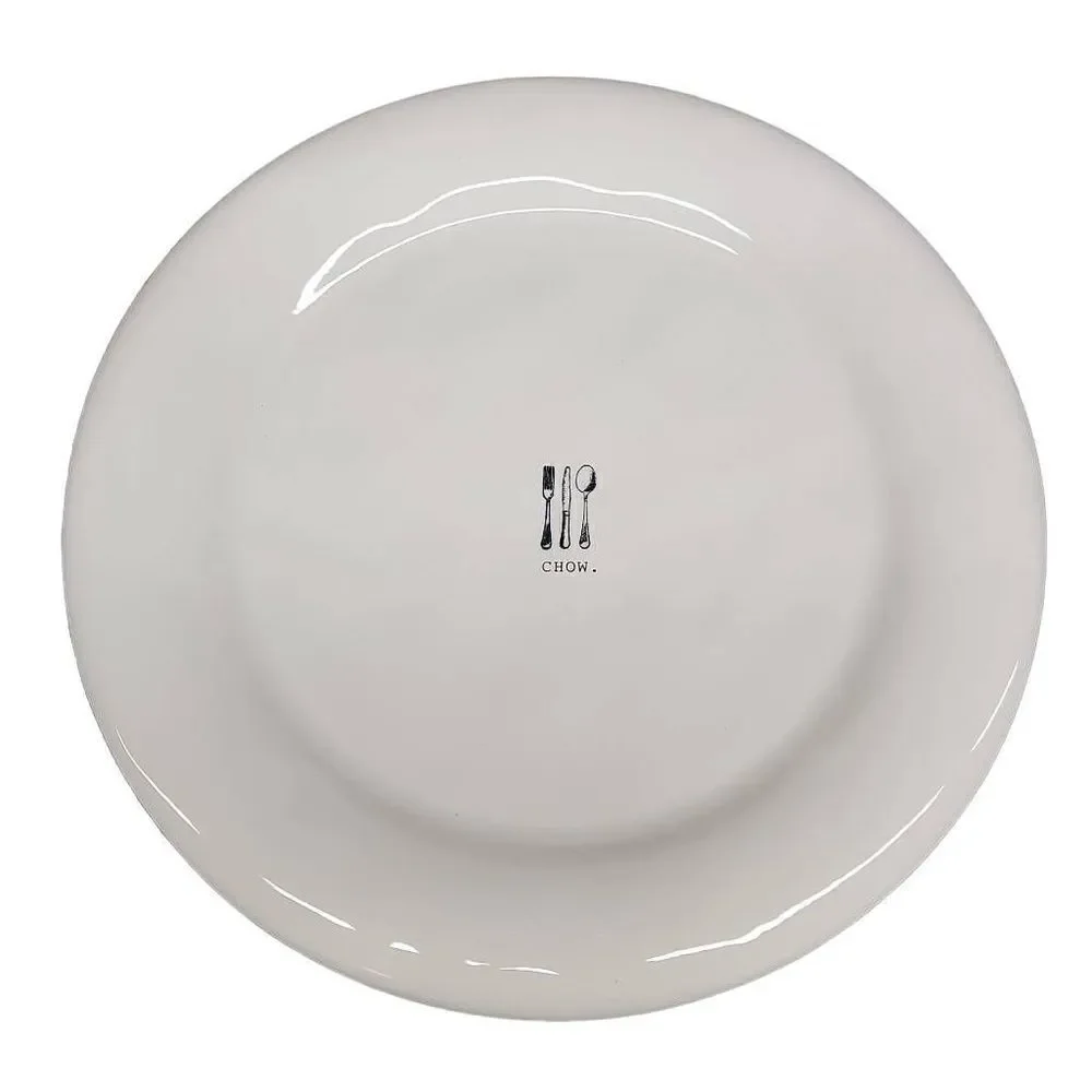 Rae Dunn Artisan Collection White Black 