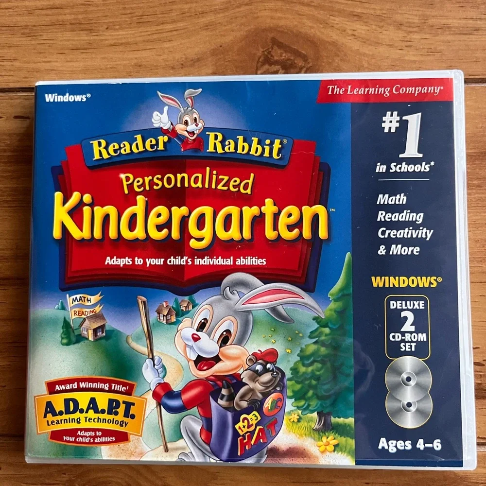 Reader Rabbit Personalized Kindergarten CD-ROM