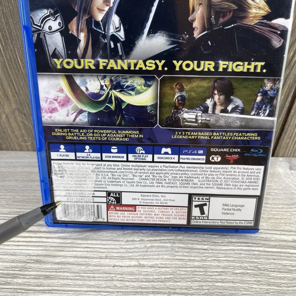 Sony dissidia final