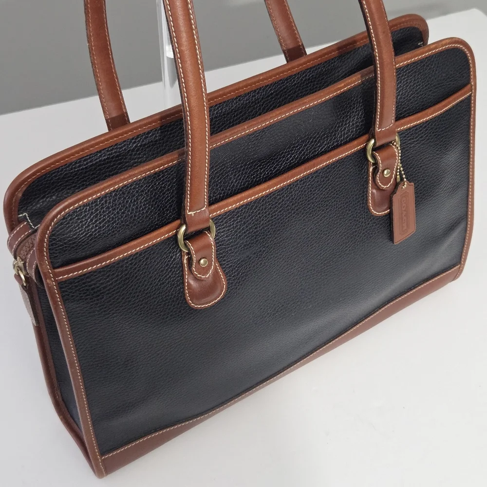 RARE VINTAGE COACH SHERIDAN SPECTATOR SHOULDER BRIEF LAPTOP BAG
