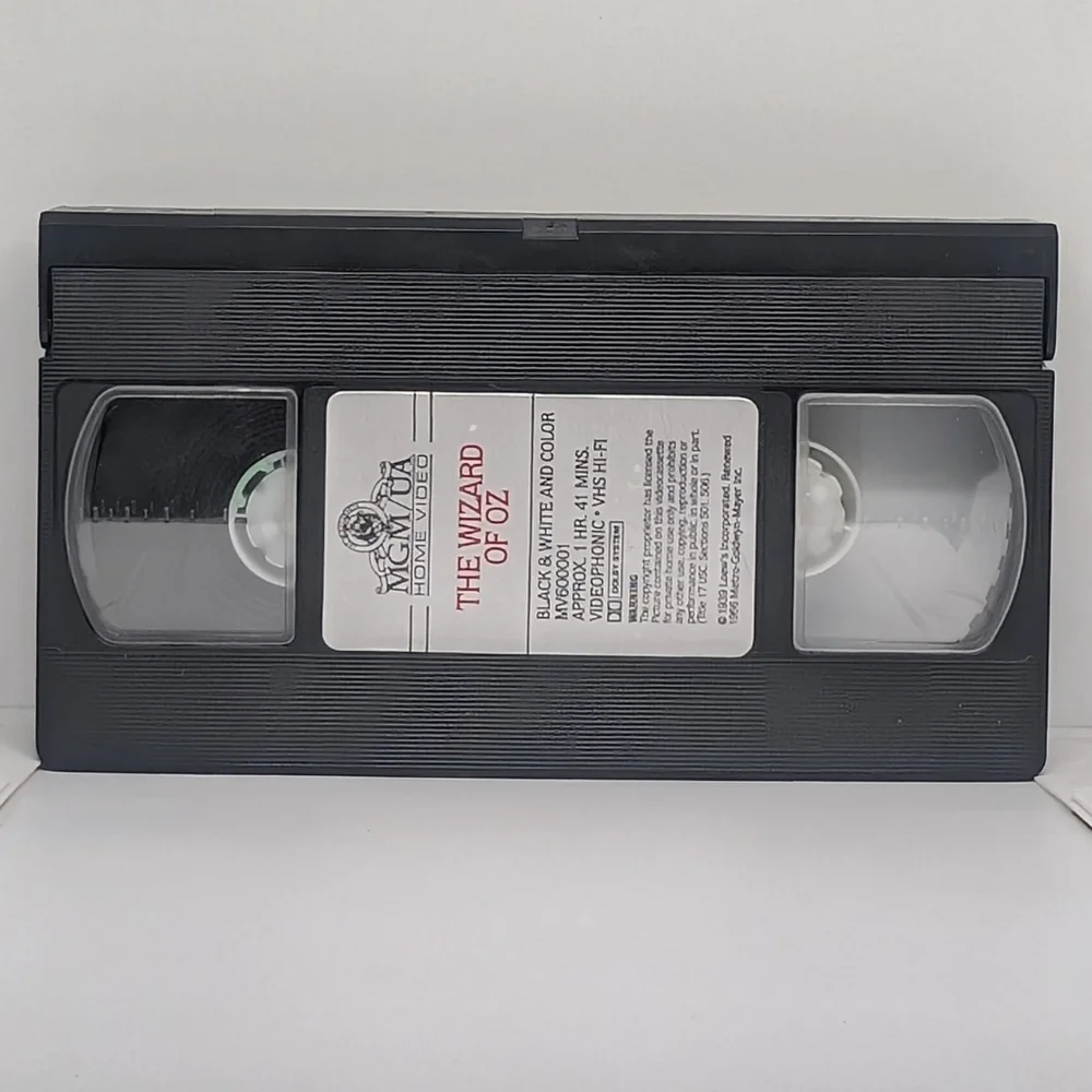 The Wizard of Oz (1939) VHS cassette movie