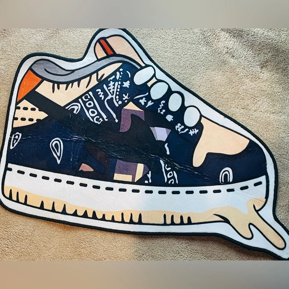 Travis Scott Nike Dunk Graphic Sneaker Rug $50