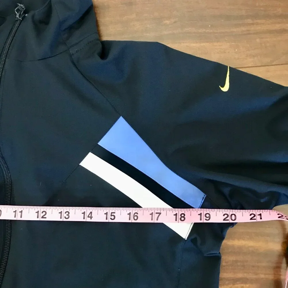 Nike Kids‎ Navy Blue Full Zip Lightweight Track Jacket Youth Size L Unisex