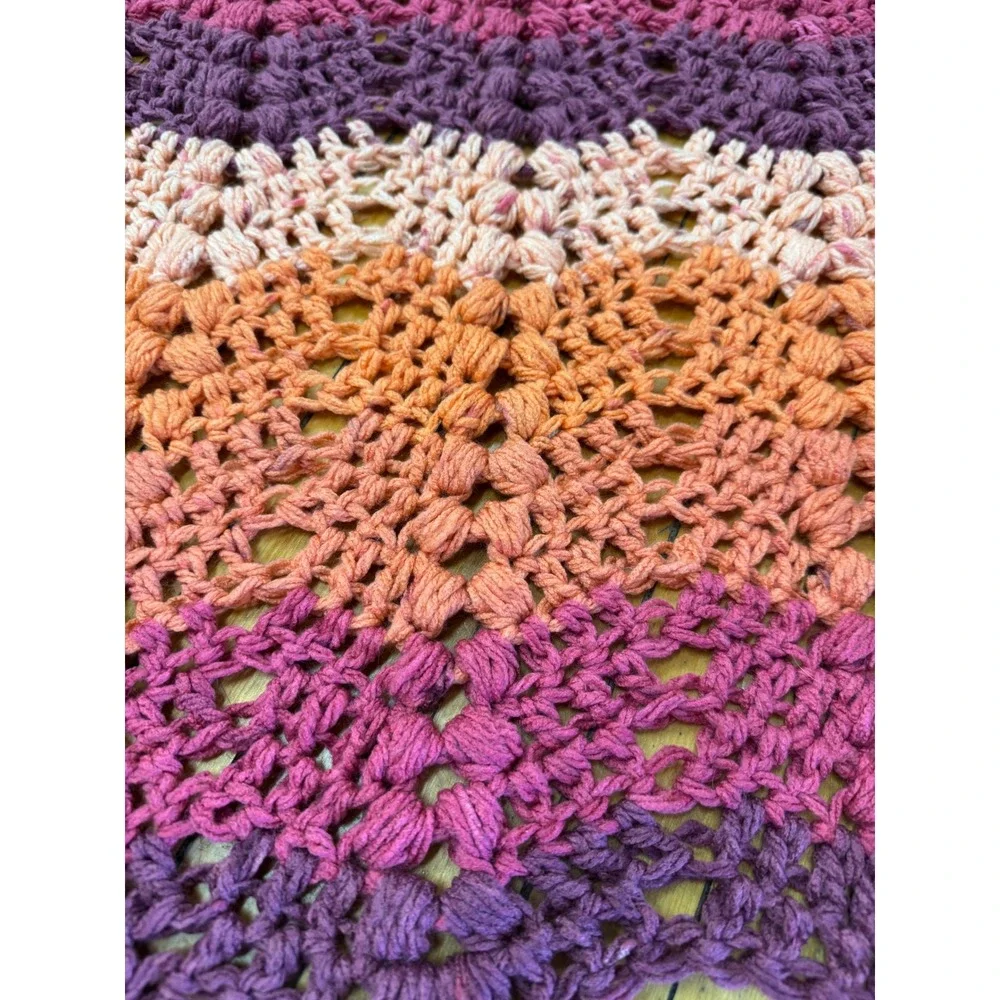 Crochet Granny‎ Blanket Scarf Shawl