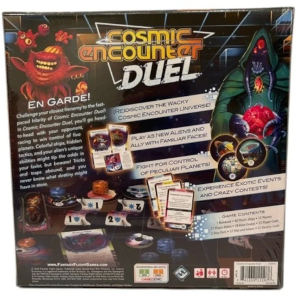 Cosmic Encounter Duel Board Game NWT