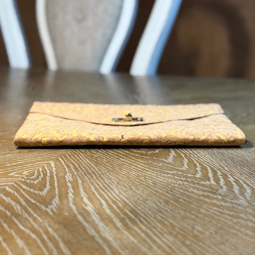 Sondra Roberts Cork Envelope Clutch