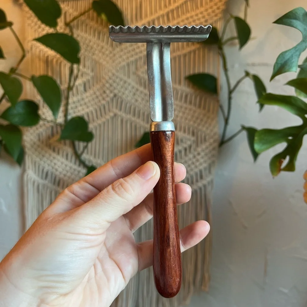 Vintage Swedish Pastry Crimper FATTI Rostfritt Stål Scandinavian Kitchen Utensil