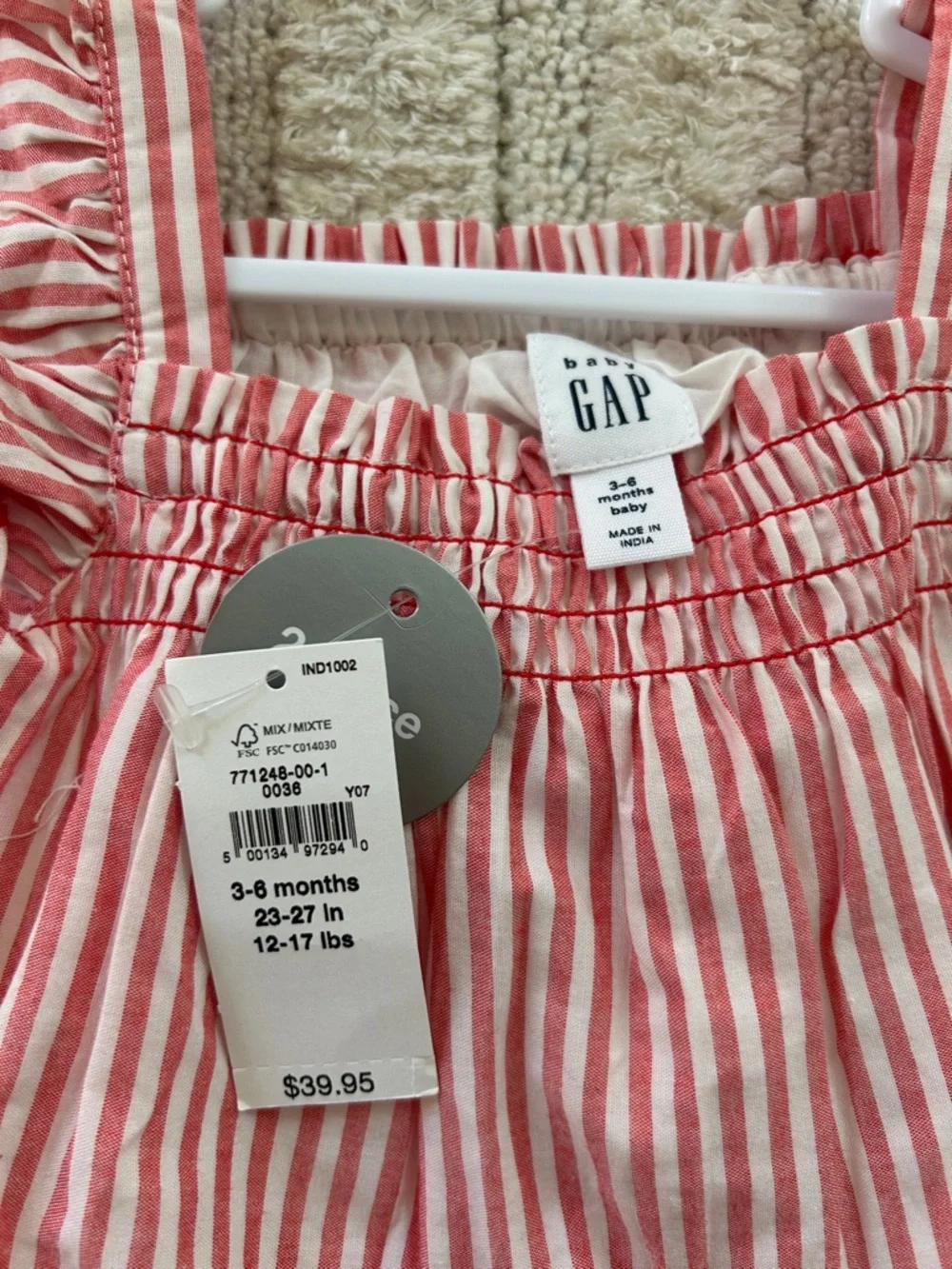 GAP sweet striped