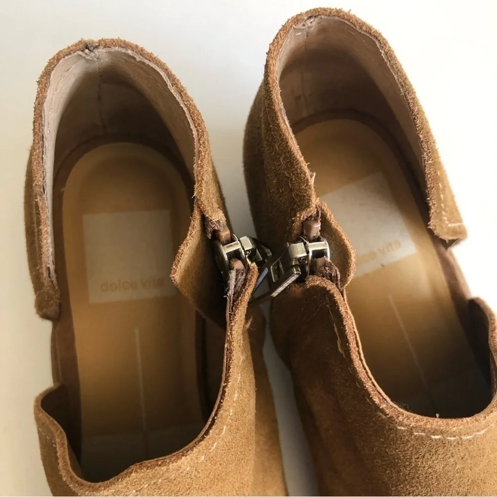 Dolce Vita Suede D’Orsay Booties