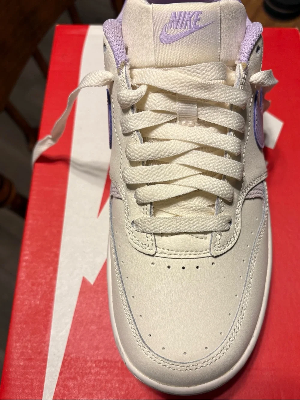 Nike Gamma Force Pale Ivory Lilac Bloom Low-Top Sneakers