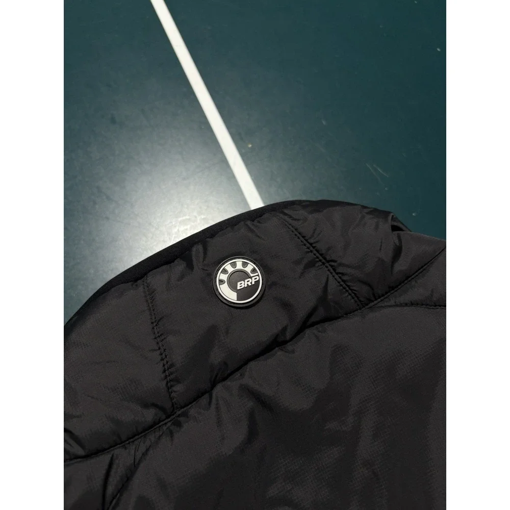 Ski-doo Quilted Vest Men's 2XL Black Puffer Primaloft Full Zip Snowmobile BRP