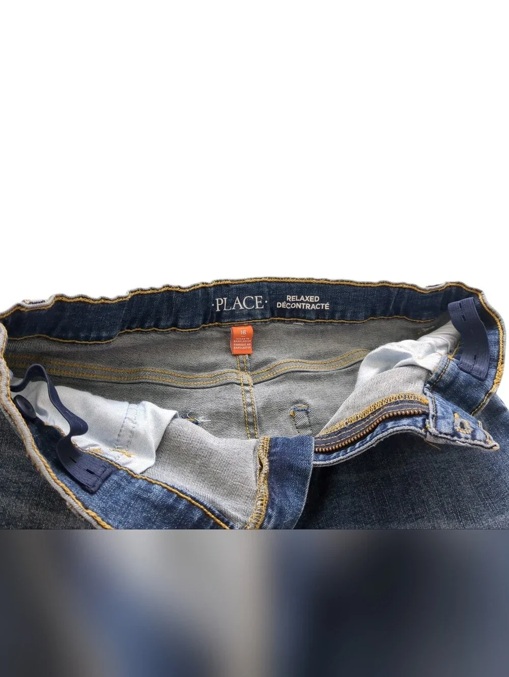 The Children's Place Big Boys Relaxed Fit Jeans (Size 16)