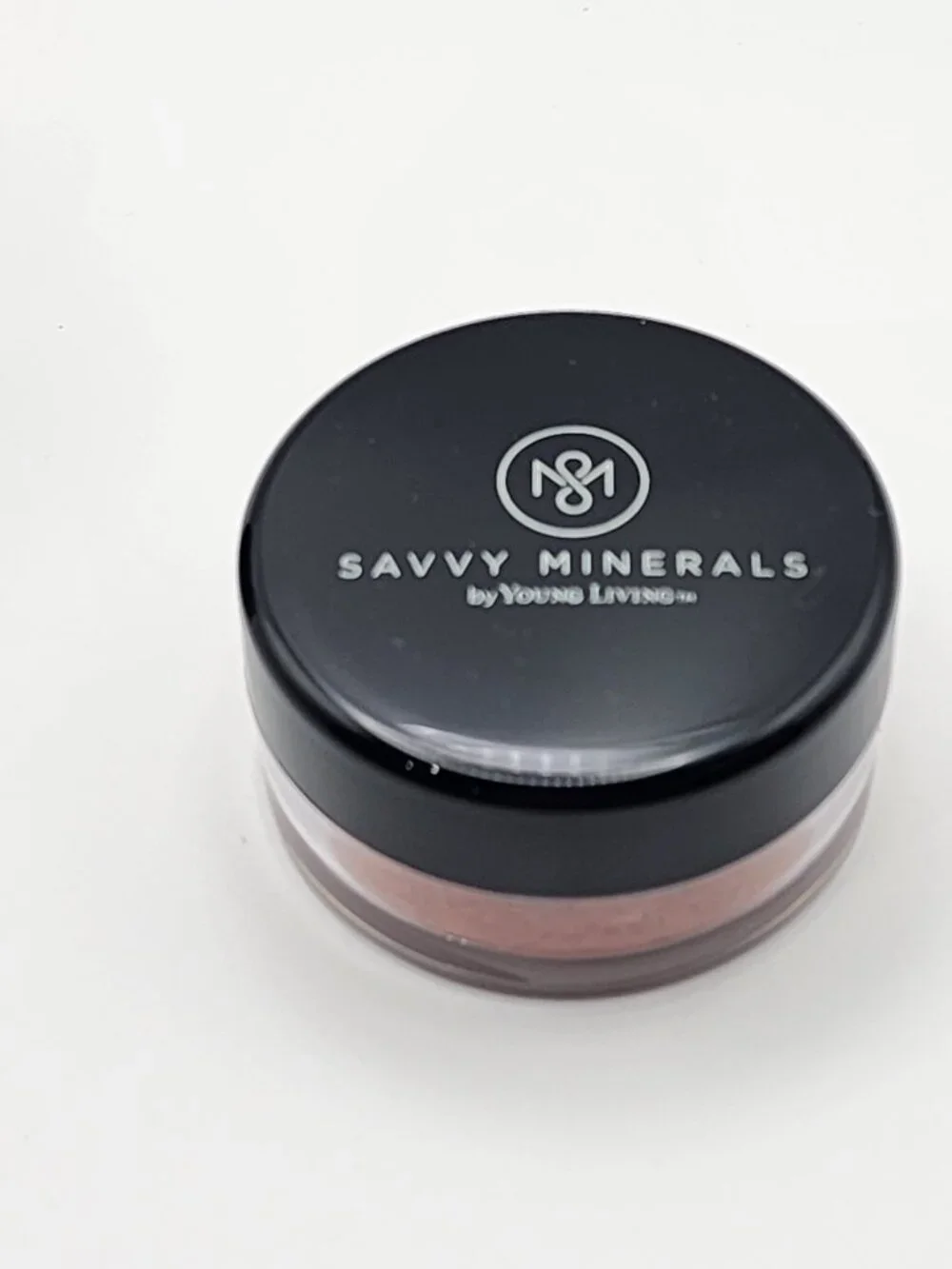 Young Living Savvy Minerals Loose Powder Blush Serene Coral Peach 0.06oz
