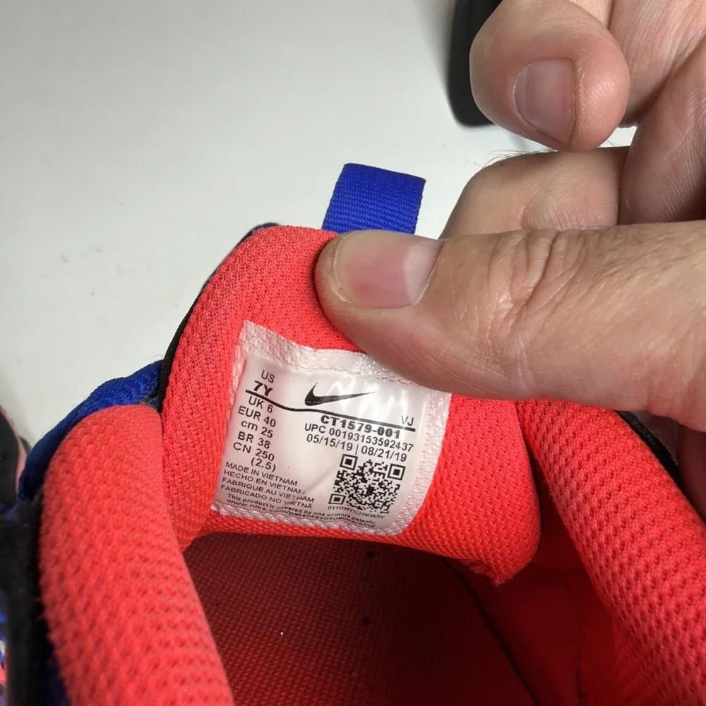 NIKE Air Max React Air 270 SIZE 7Y Youth Running Walking Shoes Sneakers Pink