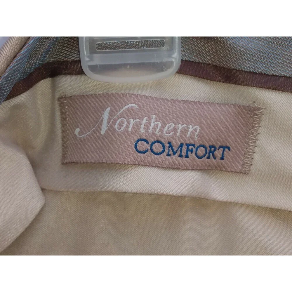 Northern Comfort Men Shorts Size 42 Tan Bermuda Pockets Pleated Preppy Casual