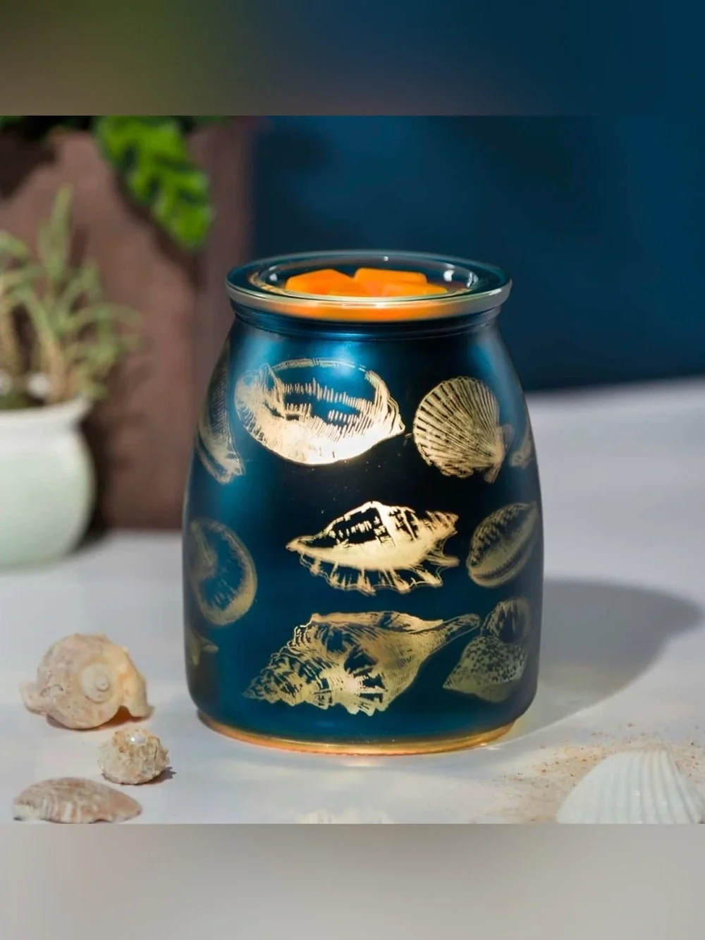 Scentsy Tide Pool Warmer & Wax Set