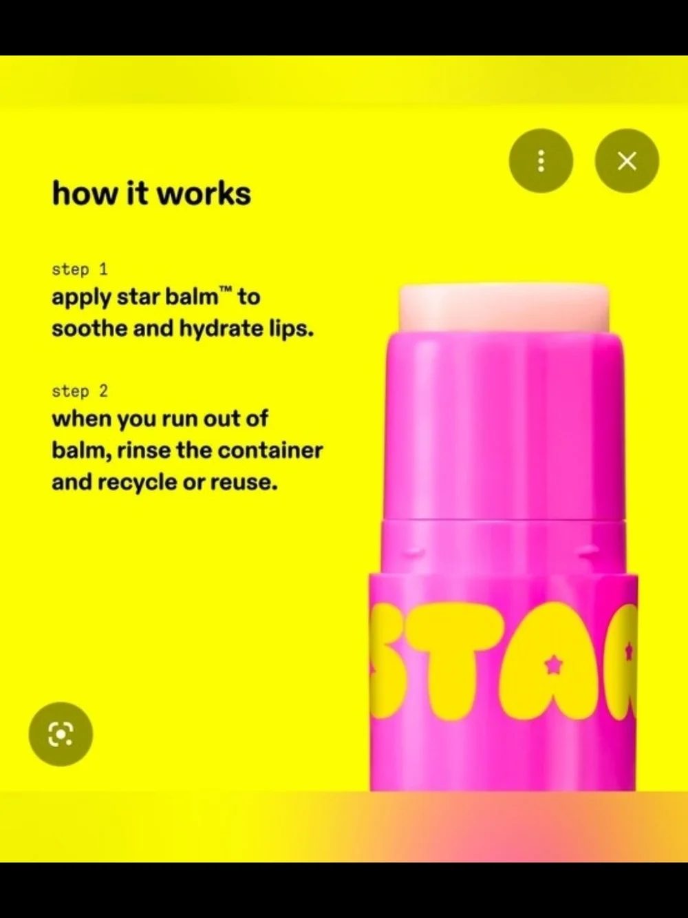 Starface star balm