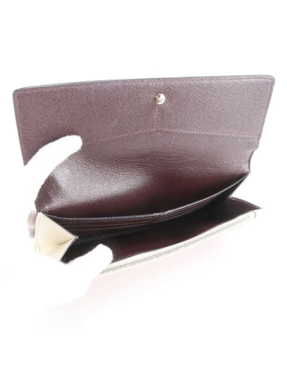Louis Vuitton Epi Portefeuille Flor Leather Wallet Zip Around