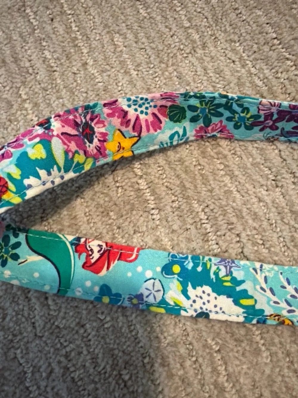 Disney Vera Bradley Little Mermaid Lanyard