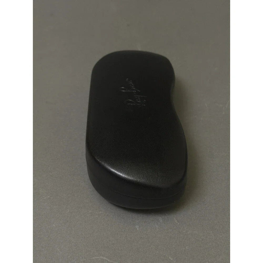 Ray-Ban Black Hard Clamshell Sunglasses Eyeglasses Case Logo Large Protective 2
