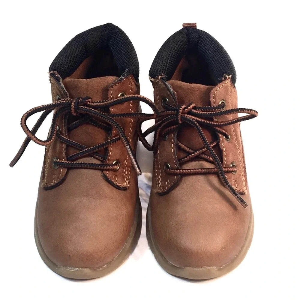 OshKosh Brown Suede Oxford Boots