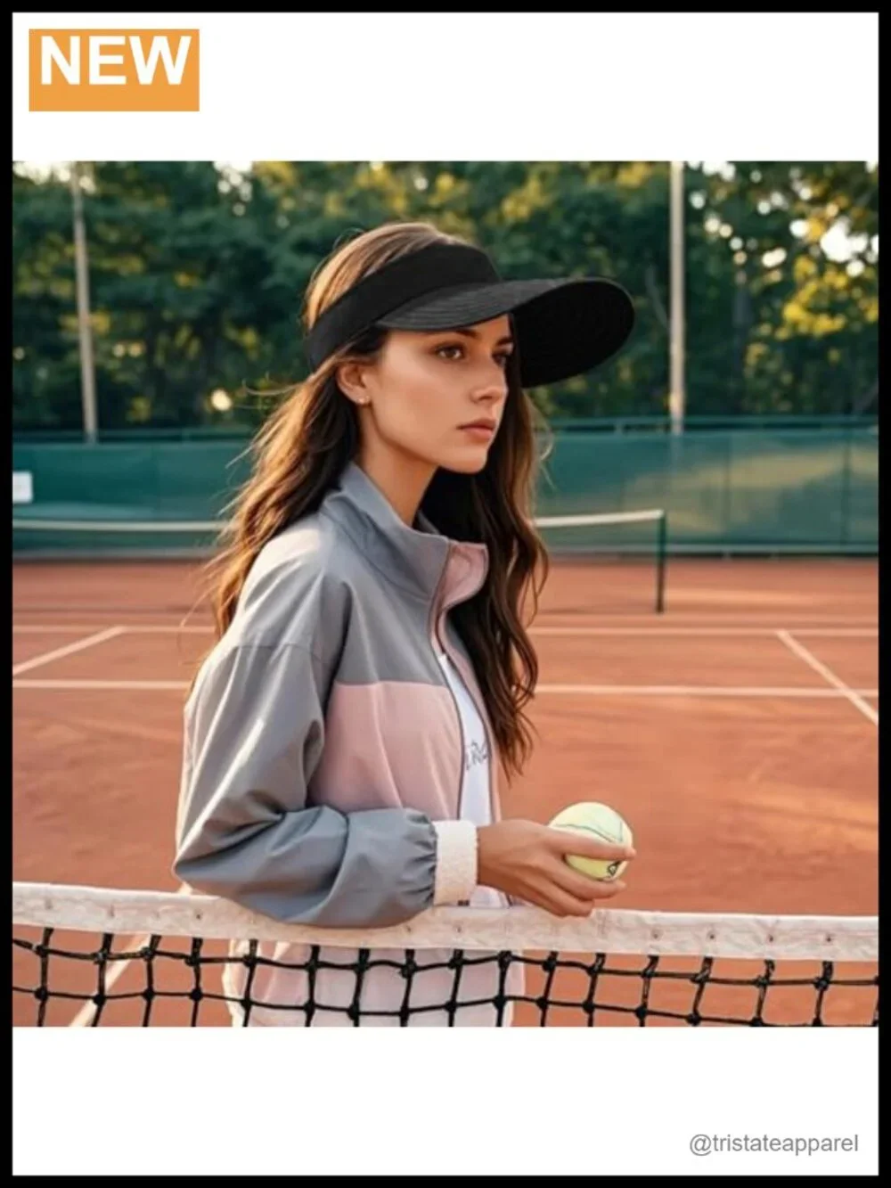 Packable Wide Brim Sun Visor Hat with UPF 50+ Protection for Women