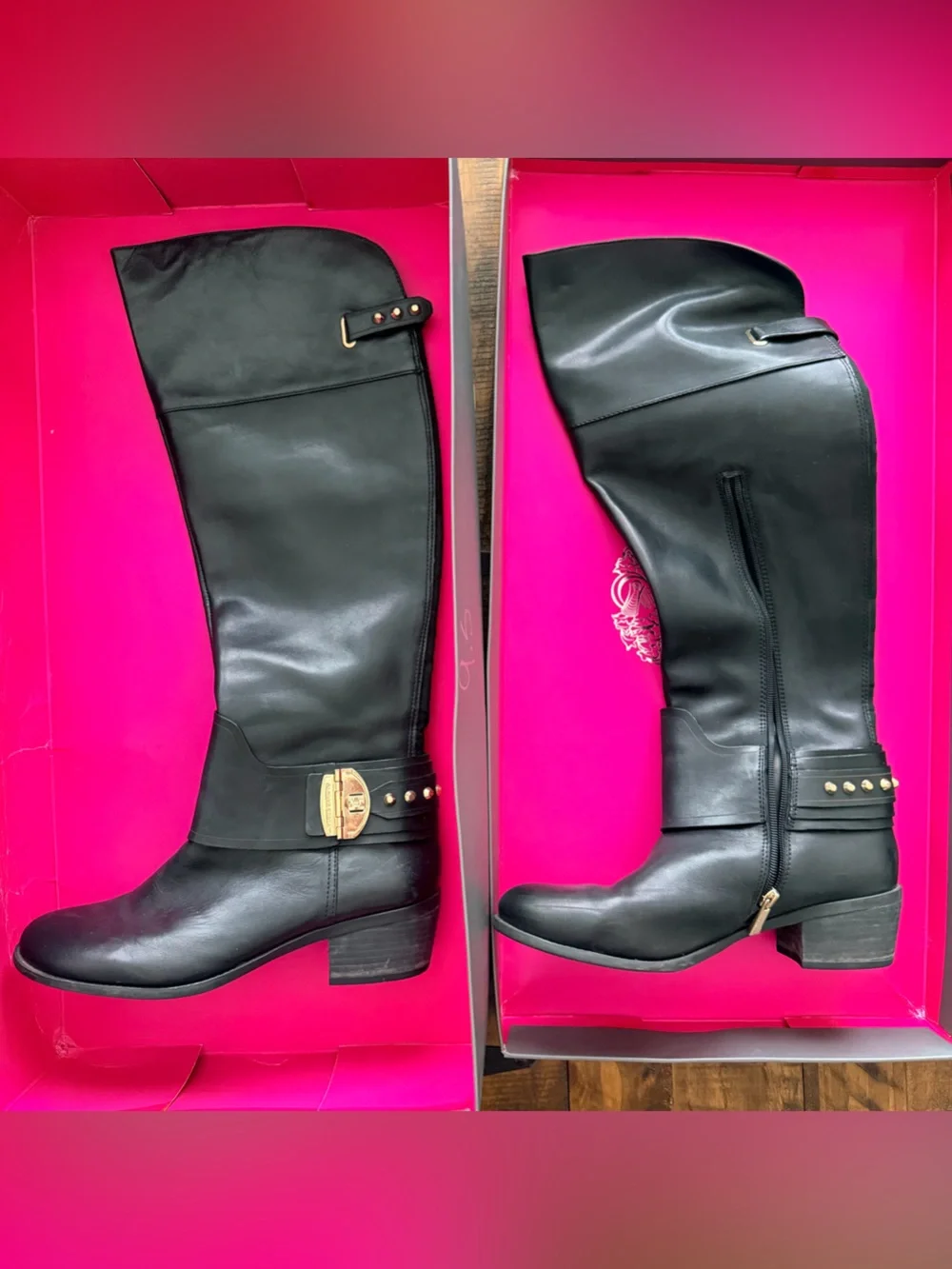 Vince Camuto sleek black