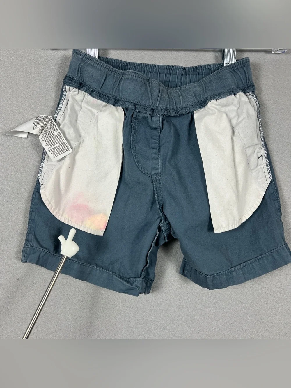 Old Navy Boys Pull-On Shorts Size S 6-7 Blue Cotton Elastic Waist