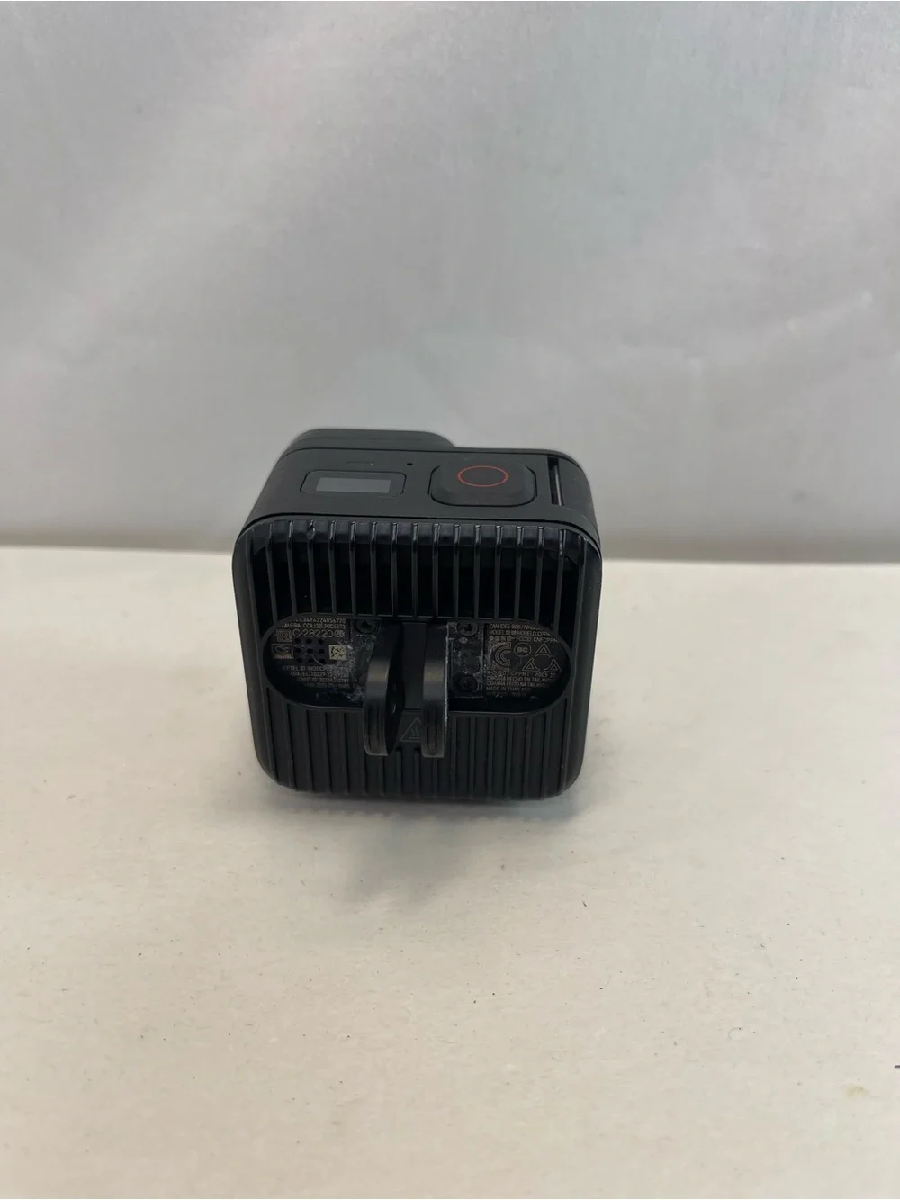 GoPro includes card grip