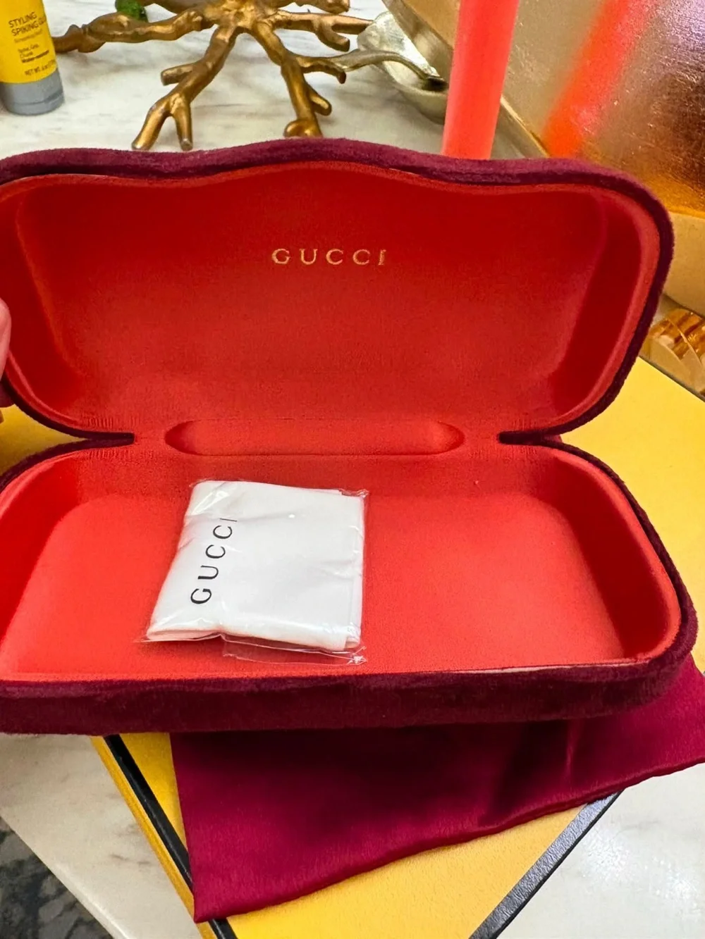 Gucci elevates detailing frame