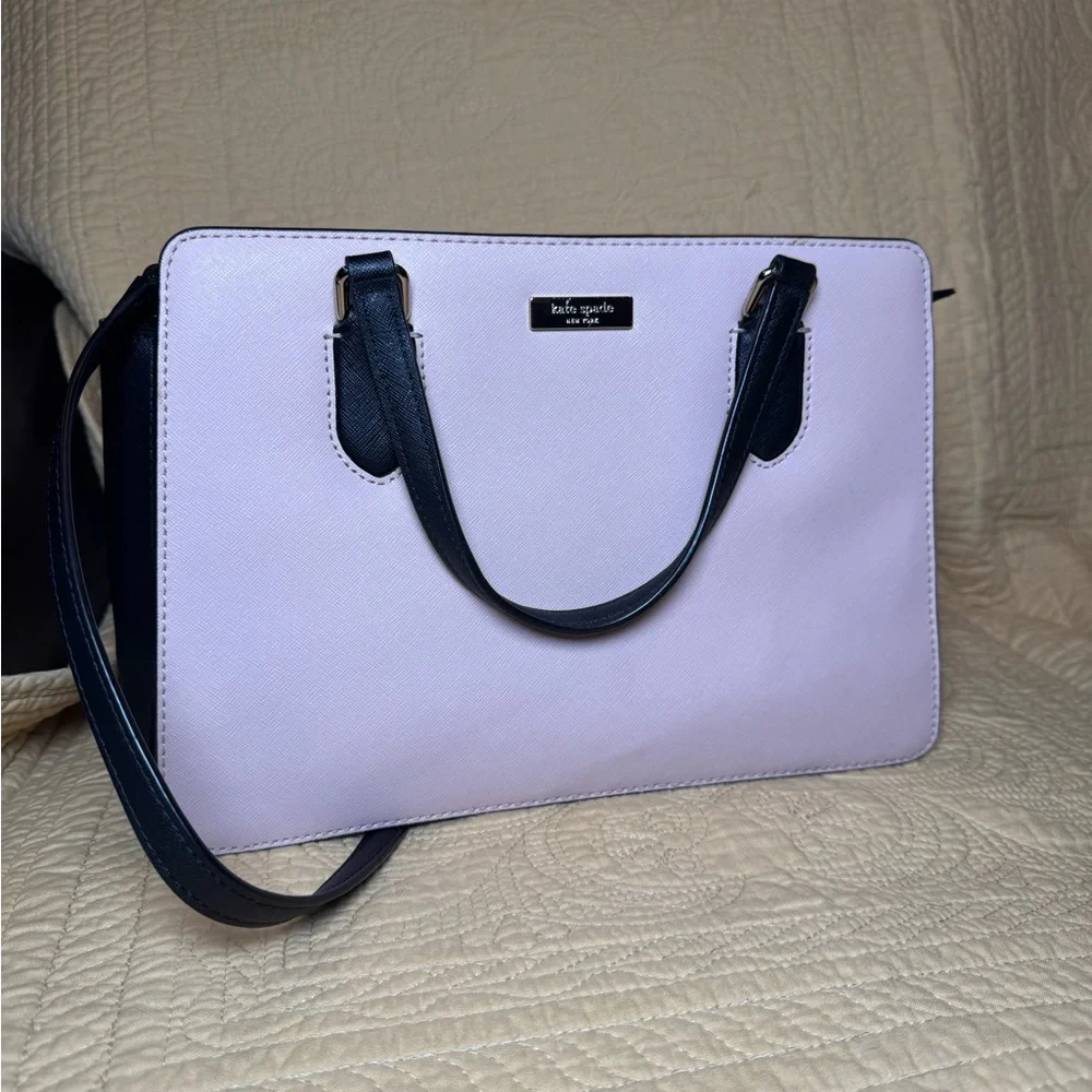 Like New Kate Spade Black and Pink Handbag Crossbody