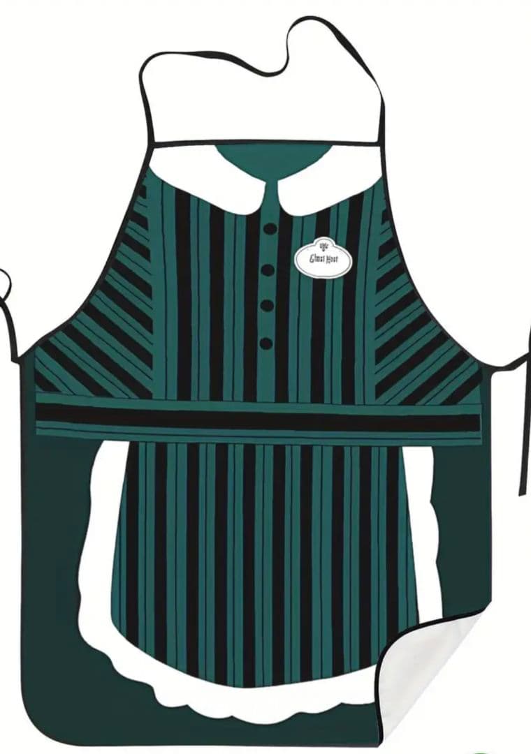 Haunted Mansion Apron Cosplay Stripes Women's Cast Member