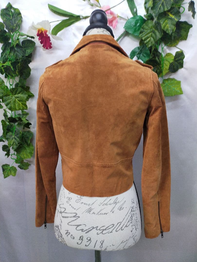 Like New INSTRUCTON LABEL Riders Jacket Suede