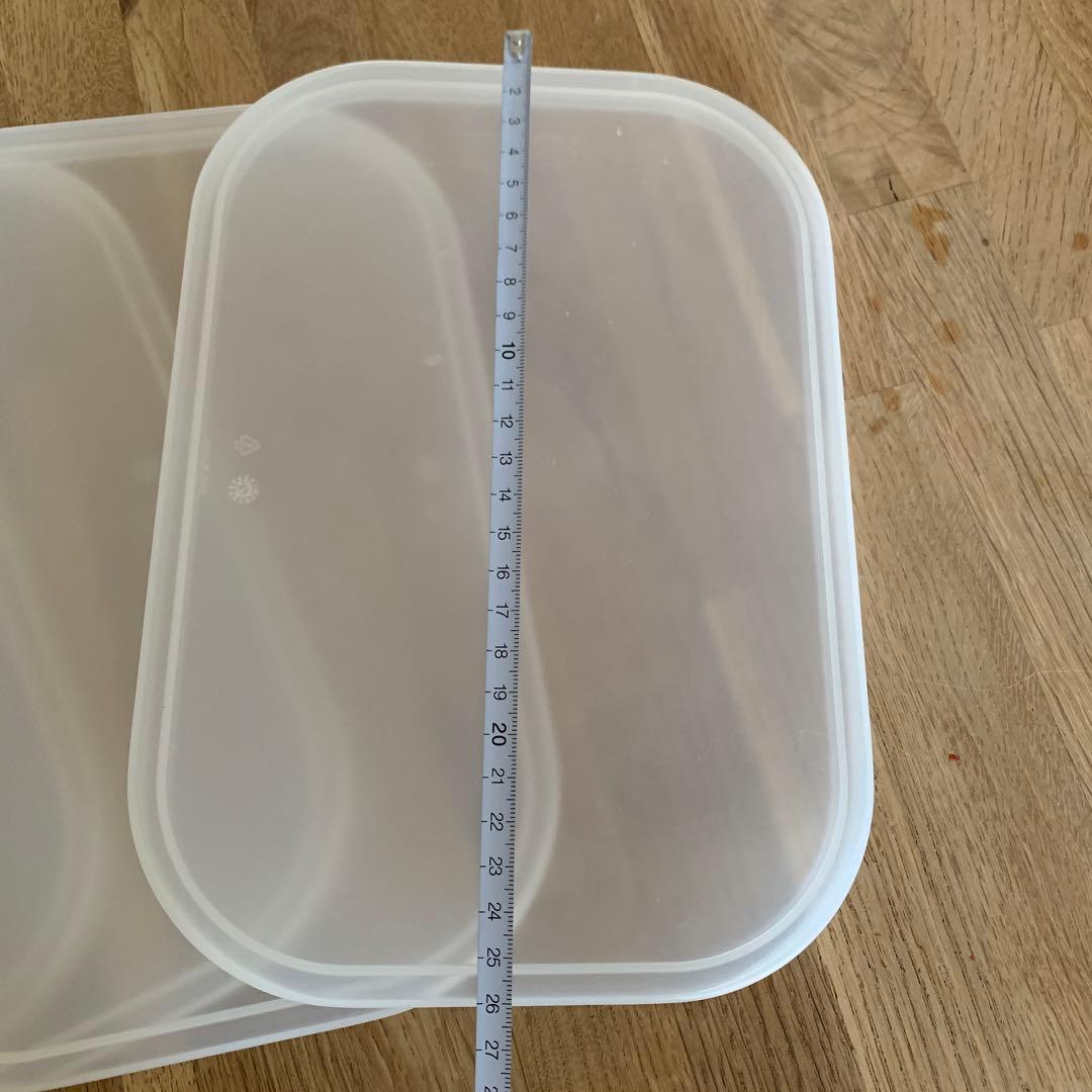 Muji Soft Polyethylene Case Lid, Half Size, Set of 5