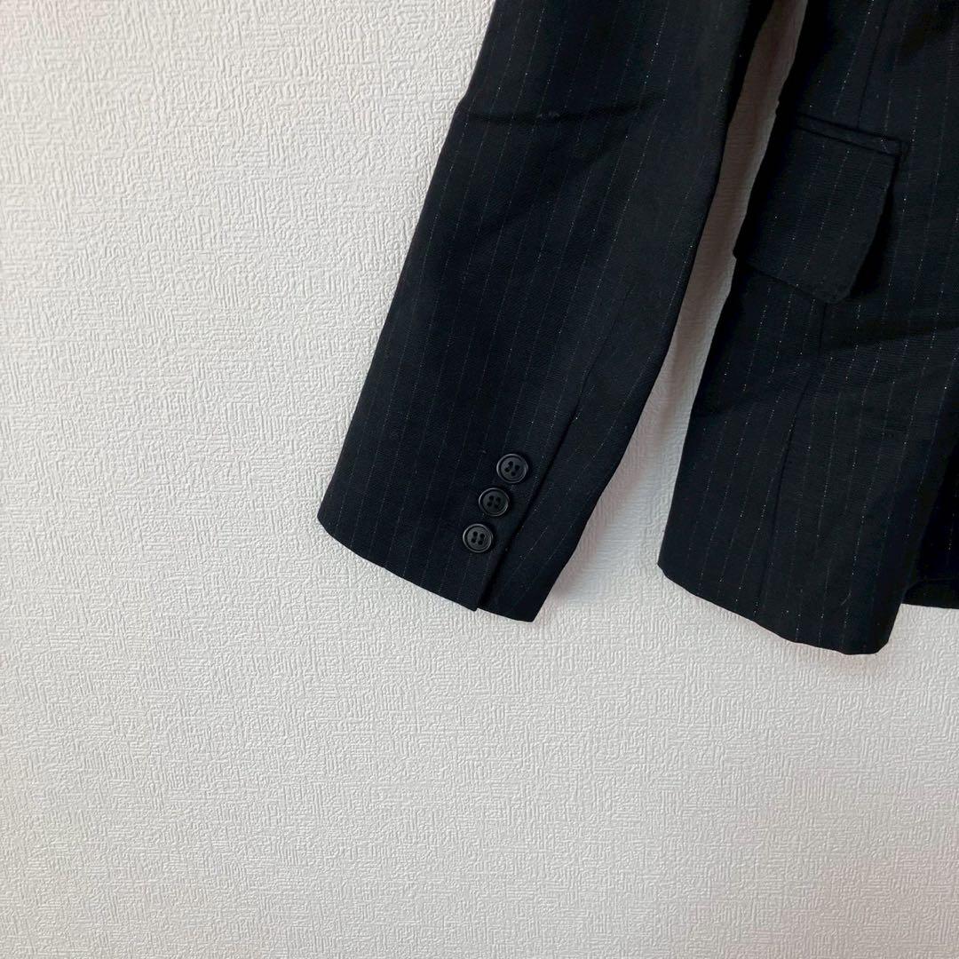 a suite Women's Pantsuit Set-up Black Stripe