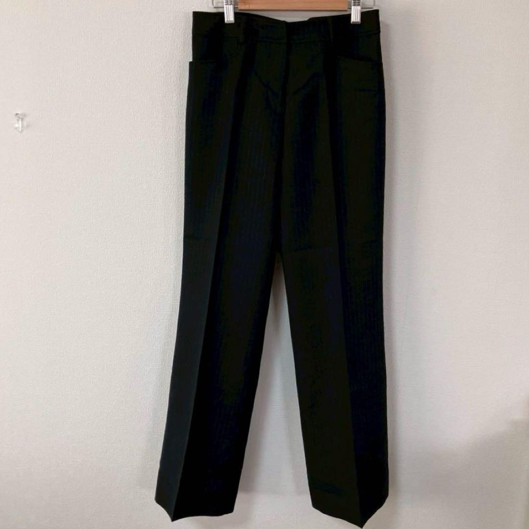 a suite Women's Pantsuit Set-up Black Stripe