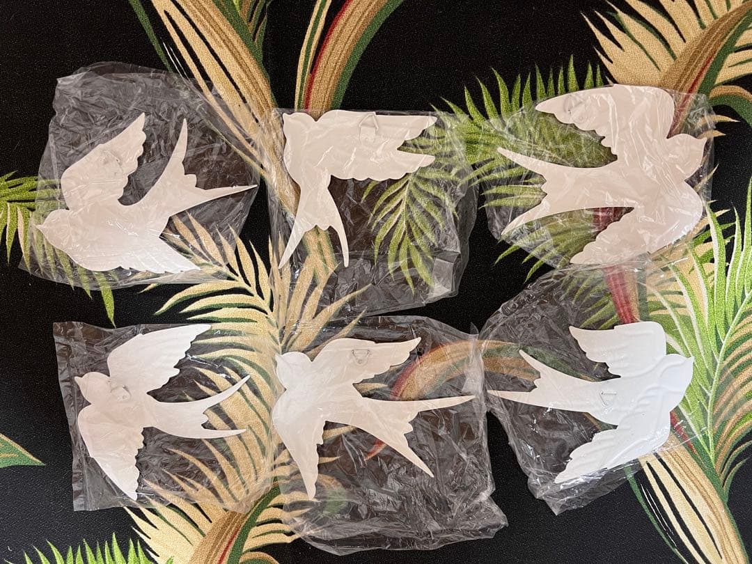 ② Clearance Sale - Mid-Century Swallow Wall Decor Set of 6 - Atomic