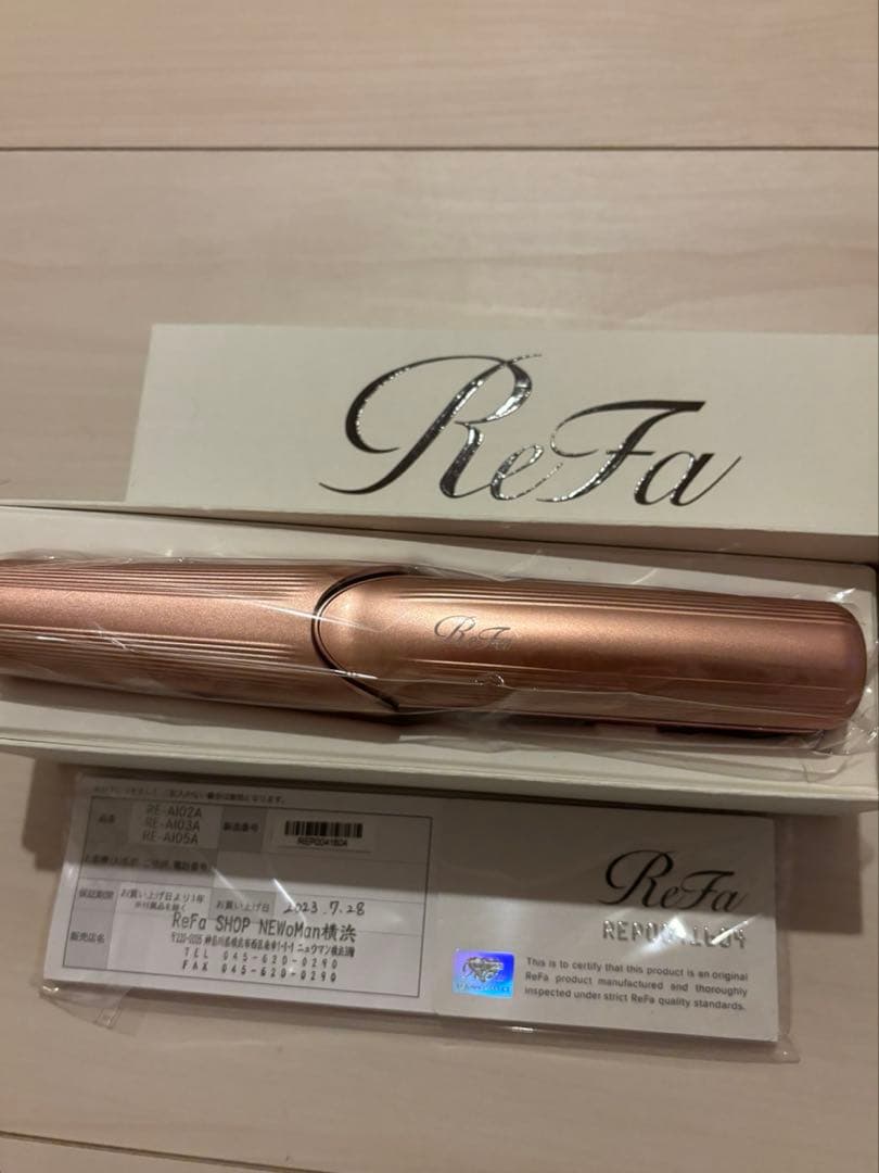 Authentic ReFa Finger Iron ST Pink with Box