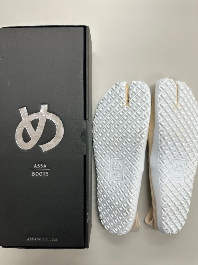Tabirira ASSA BOOTS Marugo Tabi Boots White